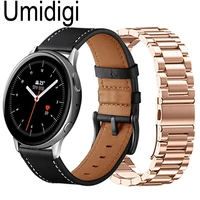 stainless steel bracelet for umidigi uwatch 3s 2 2s 5 gt urun s ufit strap leather watchband