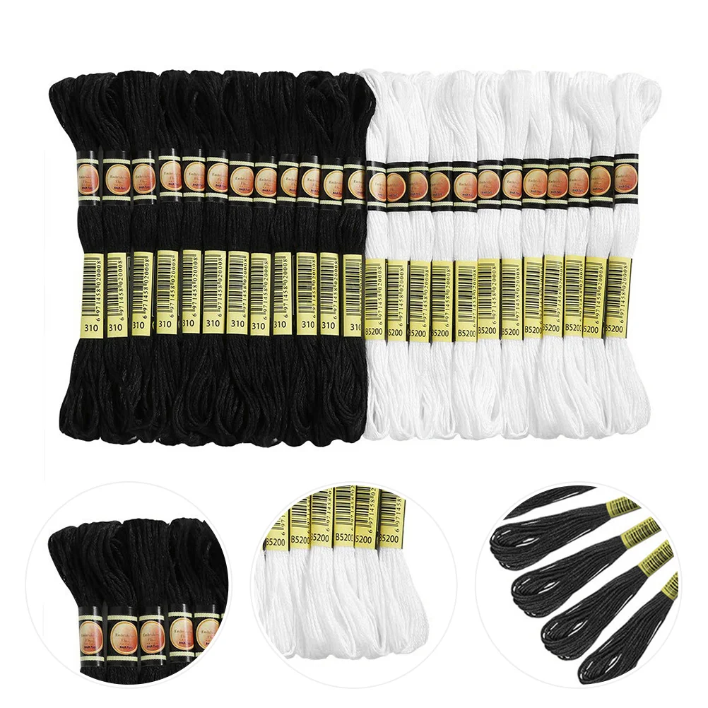 

48pcs Threads Embroidery Thread Color Sewing Thread DIY Embroidery Thread for Stitching Sewing