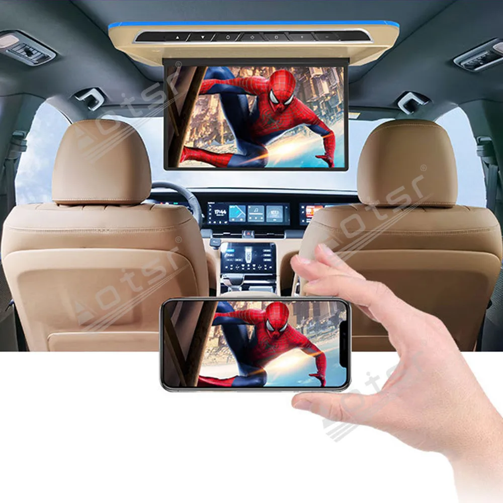 Потолочный ТВ-монитор HD для Toyota Sienna 1080P видеоплеер с креплением на крышу