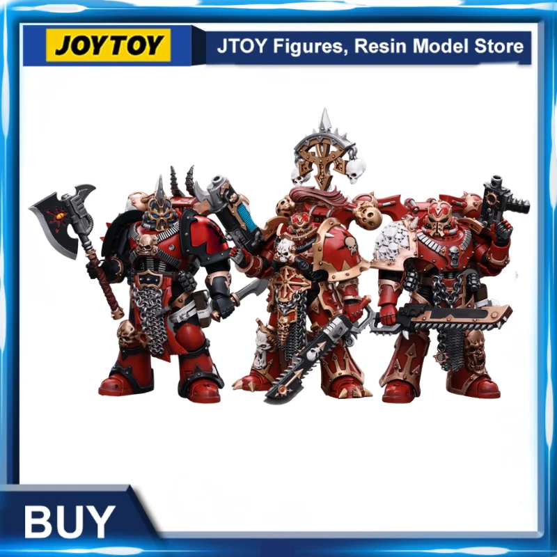 [В наличии] экшн-фигурка JOYTOY 1/18 (3 шт./комплект), коллекционная военная модель военной моды из аниме Хаоса Космос морской пехоты, бесплатная доставка