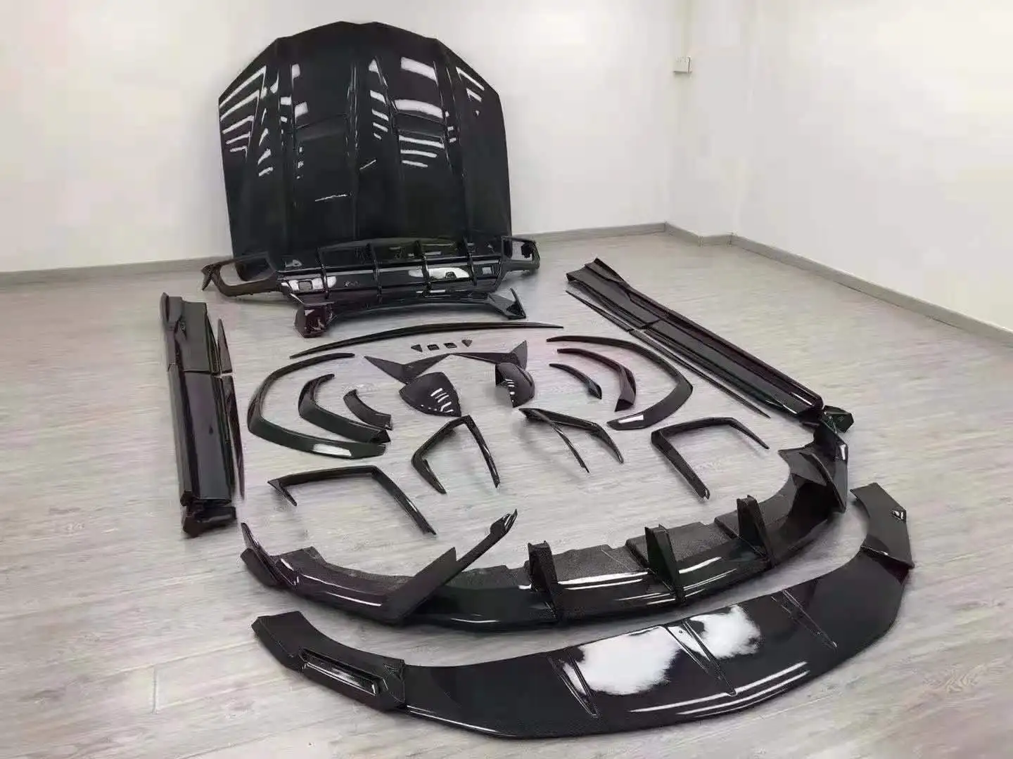 Полный комплект в стиле URUS TopCa капот двигателя из углеродного волокна передняя