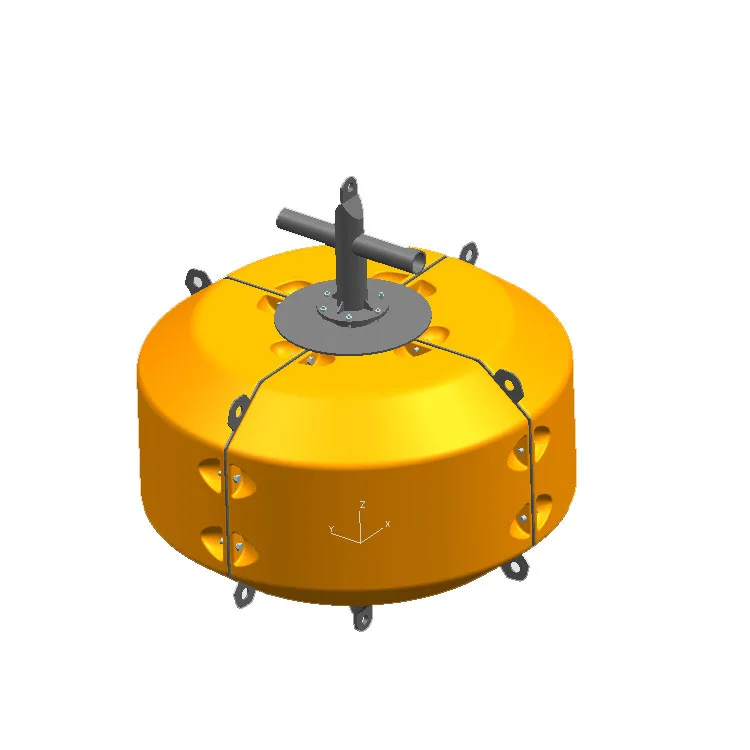 

Stable mooring catamaran buoy for yacht mooring