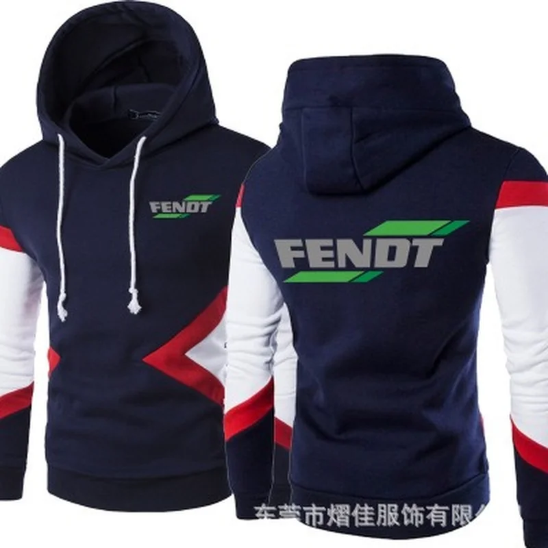 

2022 New Men Fendt Spring Autumn Fashion Pullover Sweatshirts Patchwork Casual Cotton Hoodies Clothing S-5XL Size