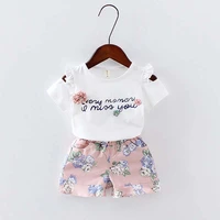 baby girl clothes baby clothes korean style princess suit summer short sleeve shorts suit baby girl clothes sweet two piece suit