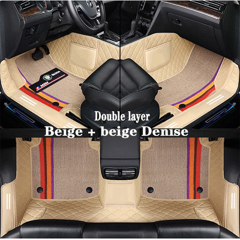 Для Toyota Corolla XI 11th E170 2018-2014 негибридные автомобильные коврики, аксессуары, защитные чехлы, кожаные ковры, украшения