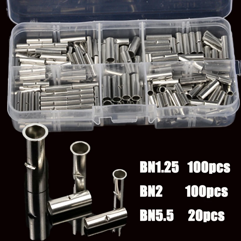 220 шт., неизолированная обжимная Клемма для проводов