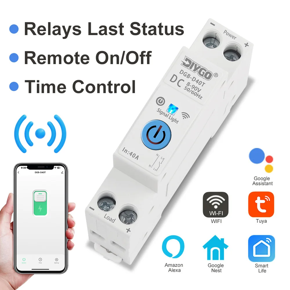 

Smart Wi-Fi выключатель-реле DIY GO