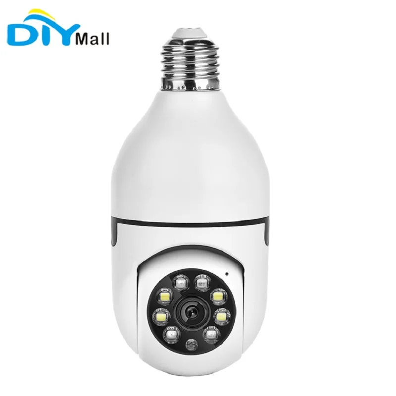 DIYmall R1-20X PTZ Camera 2.0MP E27 Smart Double Light Phone Remote Control Alarm Record Smart Home Security