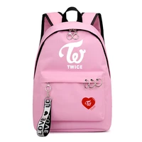 kpop star twices portfolio backpack casual backpack teenagers men womens school bags travel shoulder bag laptop bags