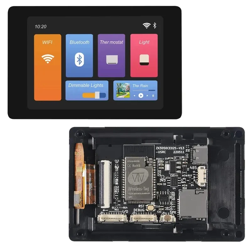 Фото WT32-SC01 Plus ESP32 ЖК-дисплей с TFT-экраном 3,5 дюйма, 480 x 320, 16 МБ Flash, без инструментов для отладки №1