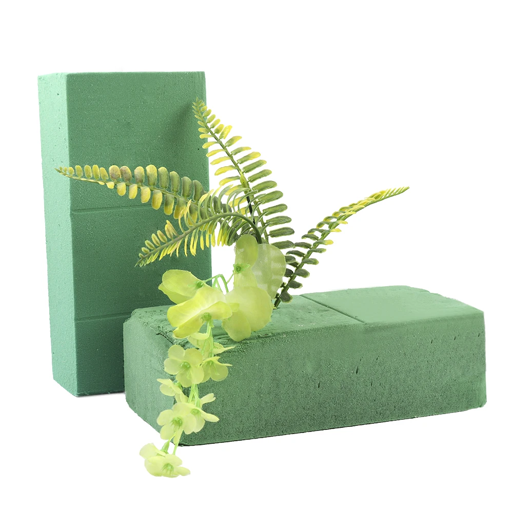 

Flower Brick Mud Florist Supplies Dry Form Flower Holder Wedding Decor Favors Oasis Water Absorption for Home Garden Decoration