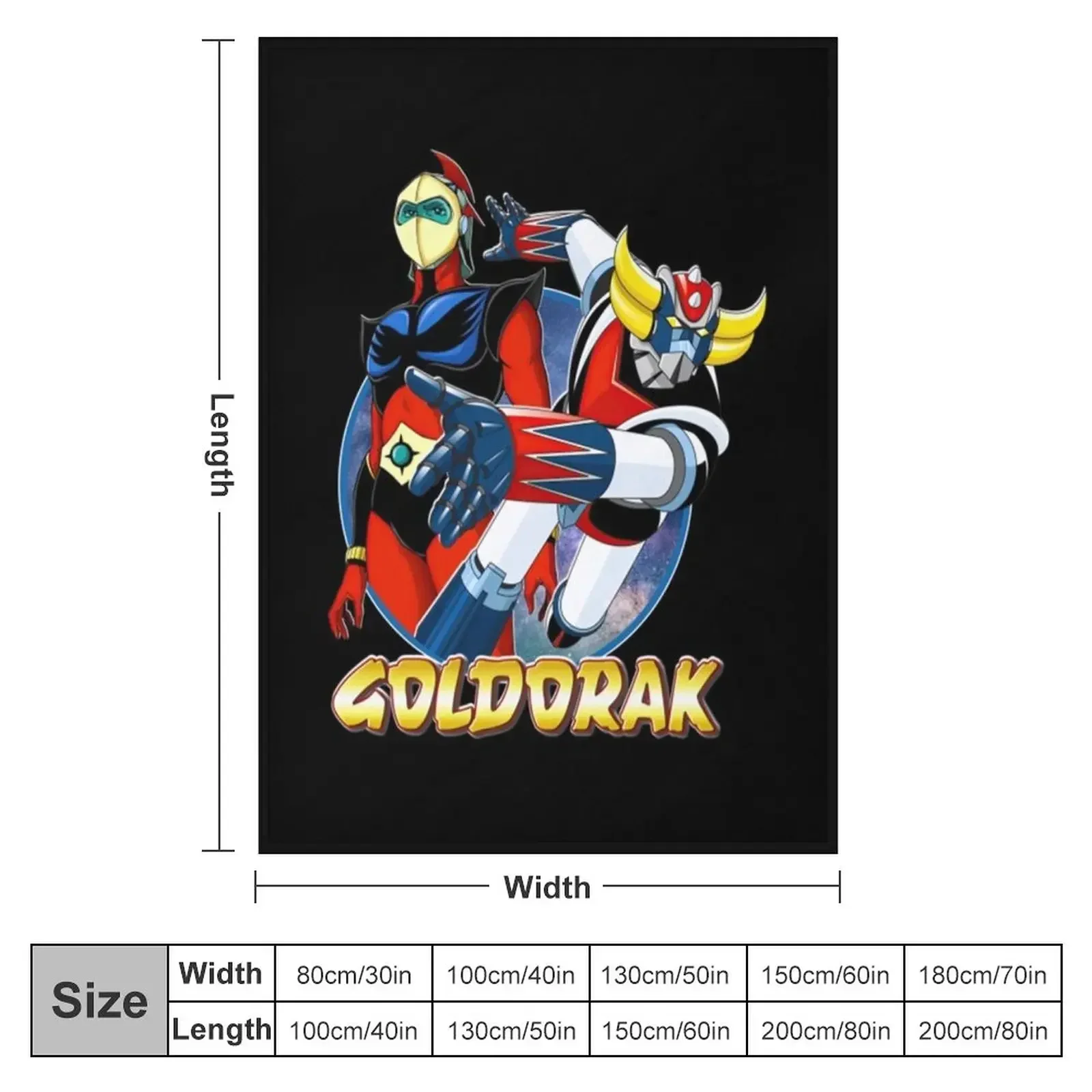 Одеяло Goldorak (Grendizer) Декоративные кровати для зимних диванов Симпатичные