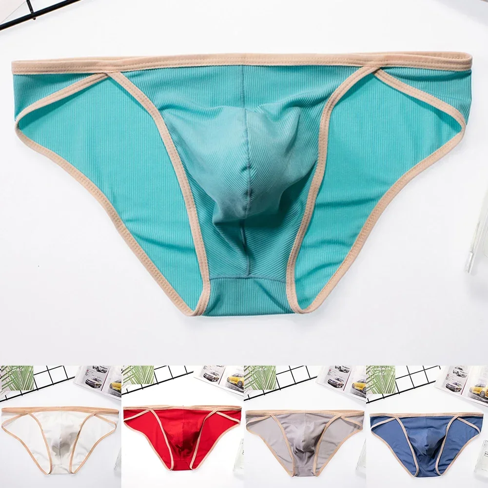 Мужское сексуальное женское белье с низкой талией дышащие U-выпуклые трусы
