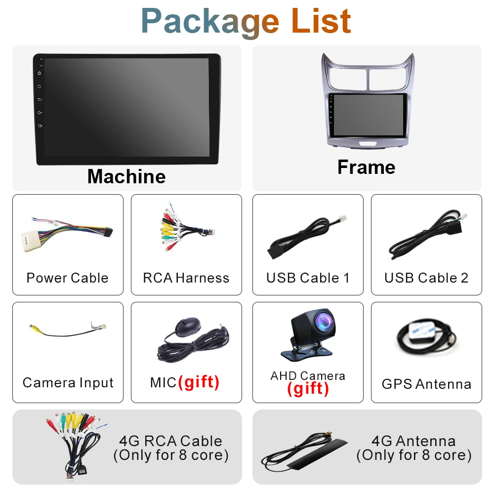 Автомобильный радиоприемник Nedehe с автомобильной развлекательной системой Android 12