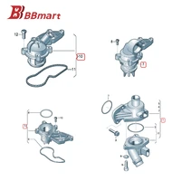 bbmart auto spare car parts engine coolant thermostat for q7 oe 079 121 115ba 079121115ba