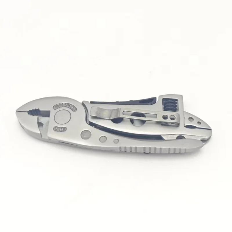 Фото Pince Porte-clés Multifonctionnelle 9 En 1, Tournevis, Outils De Poche, Camping En Plein Air, Pince Et Clé Polyvalentes №4