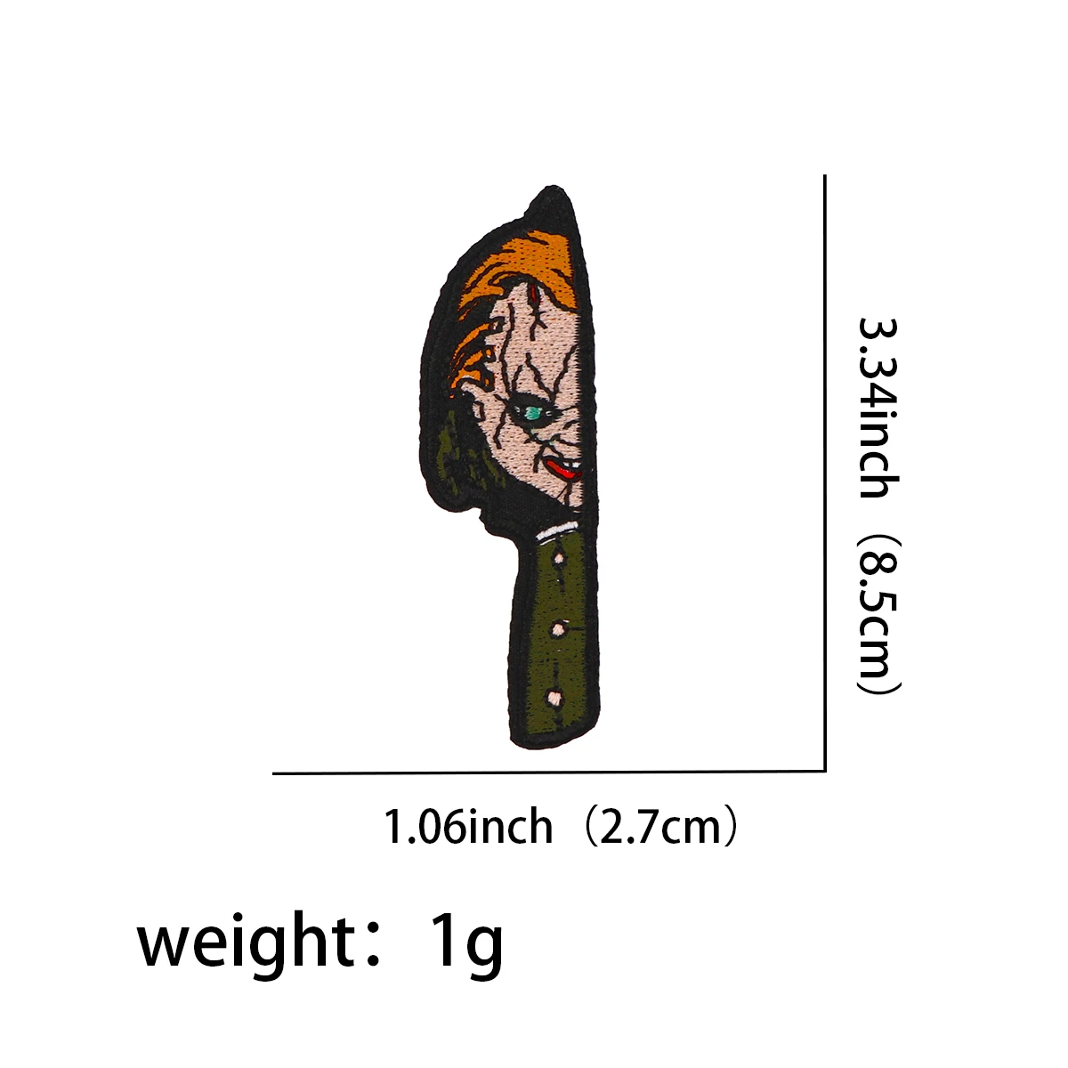 Аппликация из фильма ужасы сделай сам нашивки стикеры для шитья одежды курток