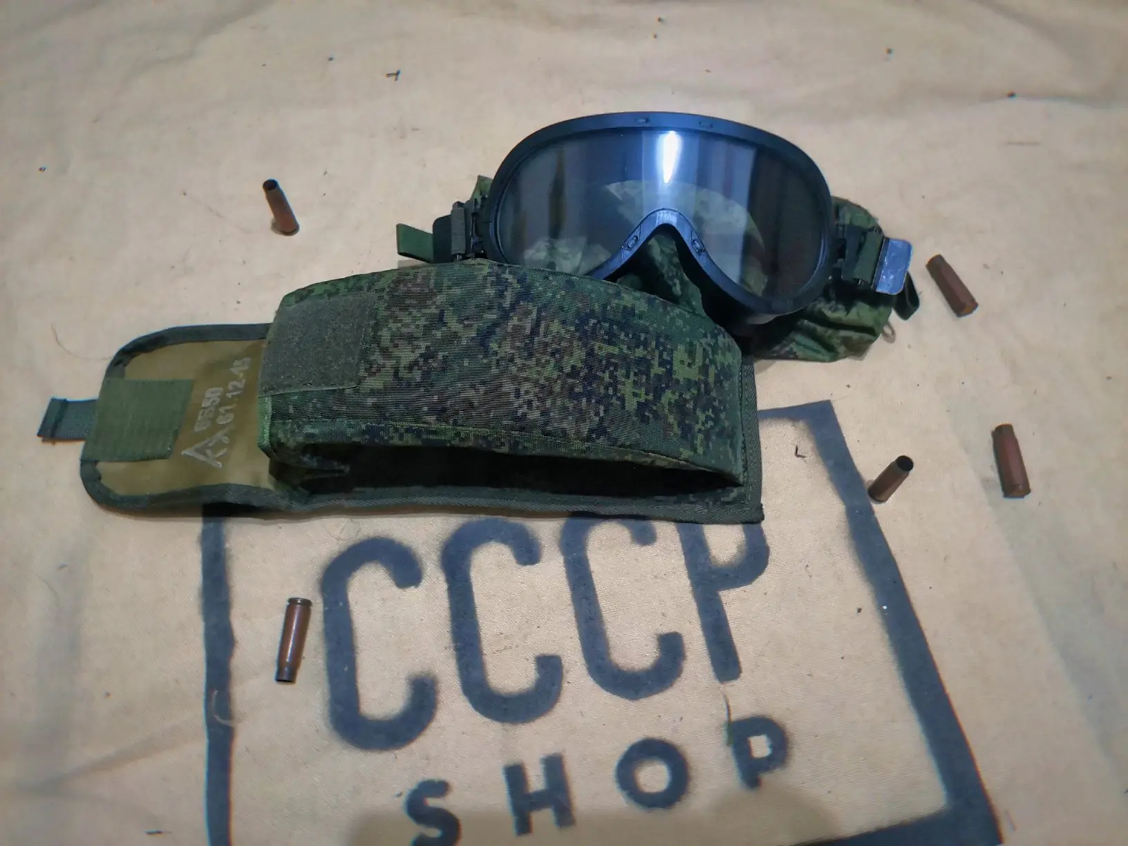 Оригинальные ветрозащитные очки EMR 6B50 для активного отдыха маленькие зеленые