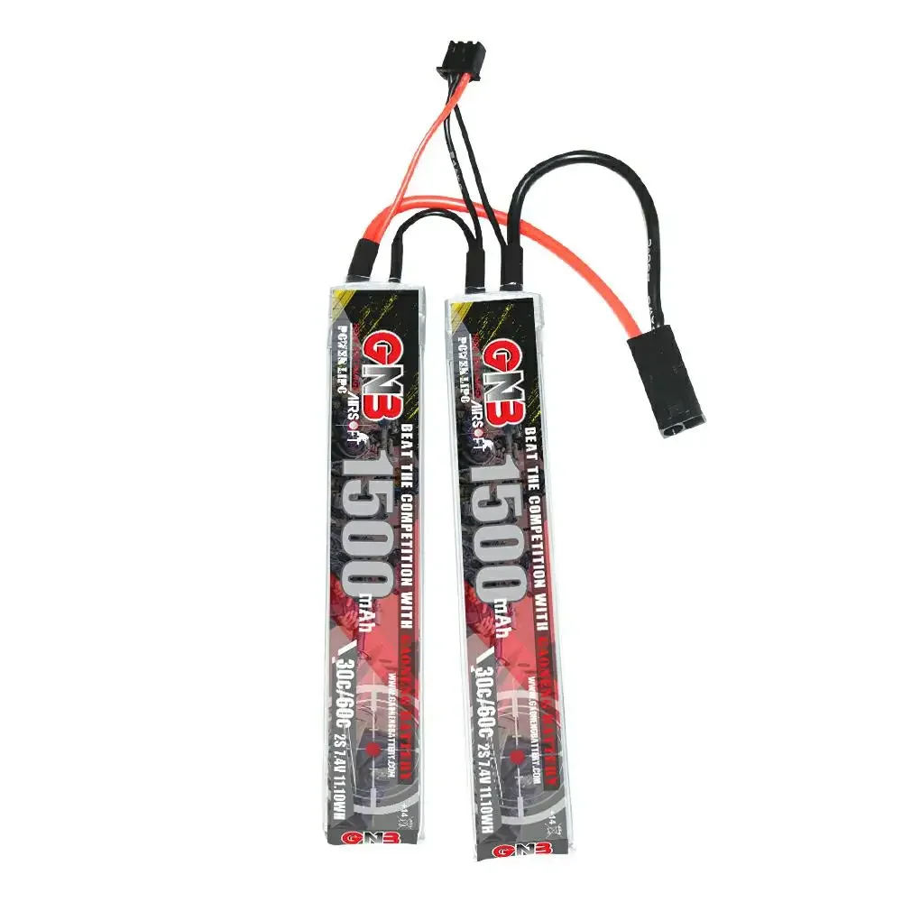Gaoneng GNB 2S 7.4V 1500mAh 30C Mini Tamiya LiPo Battery Gaoneng GNB 2S 7.4V 1500mAh 30C Mini Tamiya LiPo Battery