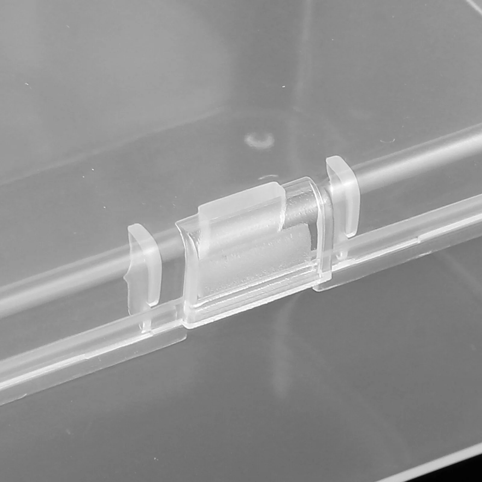 15 Piece Set Clear Storage Bin Backs Case Plastic Bins Lids Cover Portable Pp Mini Containers