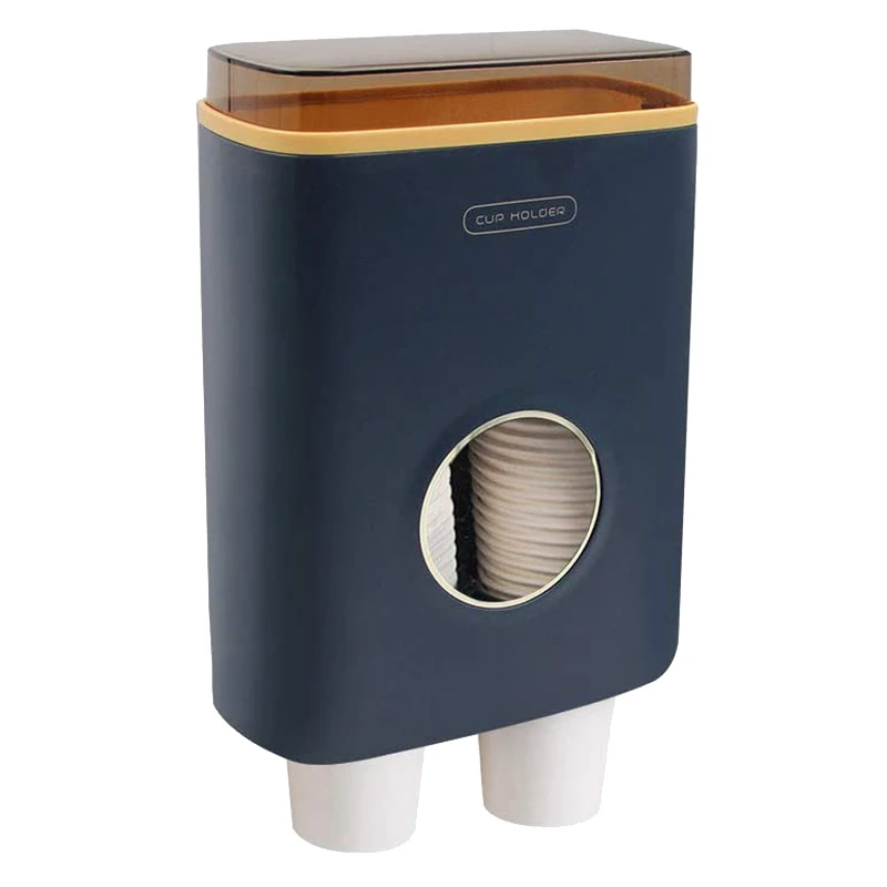 

Water Cup Dispenser,Pull Type Wall Mounted 3Oz-8Oz,Paper Cup Holder