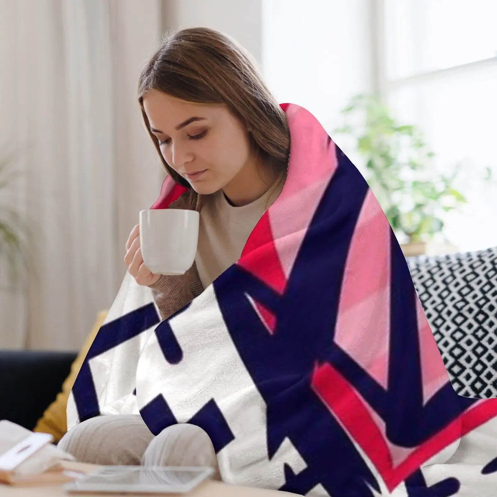 Аниме одеяло плюш