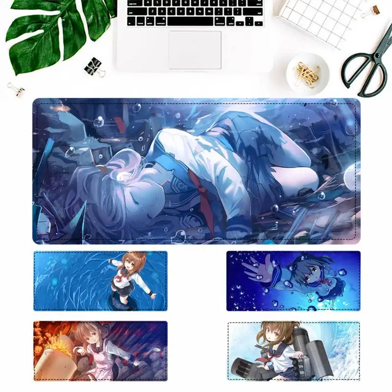 

Elegant KanColle Kantai Inazuma Mouse Pad PC Laptop Gamer Mousepad Anime Antislip Mat Keyboard Desk Mat For Overwatch/CS GO