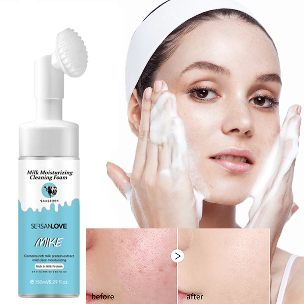 

Увлажняющее молочко аминокислотная Очищающая пенка, Очищающий мусс, скраб, очищающее средство от акне контроль жирности, поры кожи уход, пр...