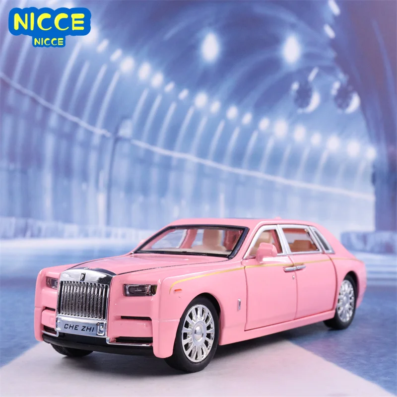 

Модель автомобиля Nicce в масштабе 1:32 из сплава, модель игрушечного автомобиля из металлического сплава в виде фантома, модель игрушечного ав...