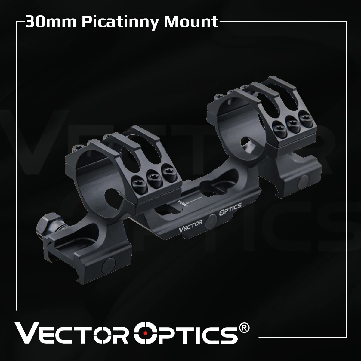 Векторная Оптика Тактический цельный 21 мм крепление для прицела Пикатинни 30