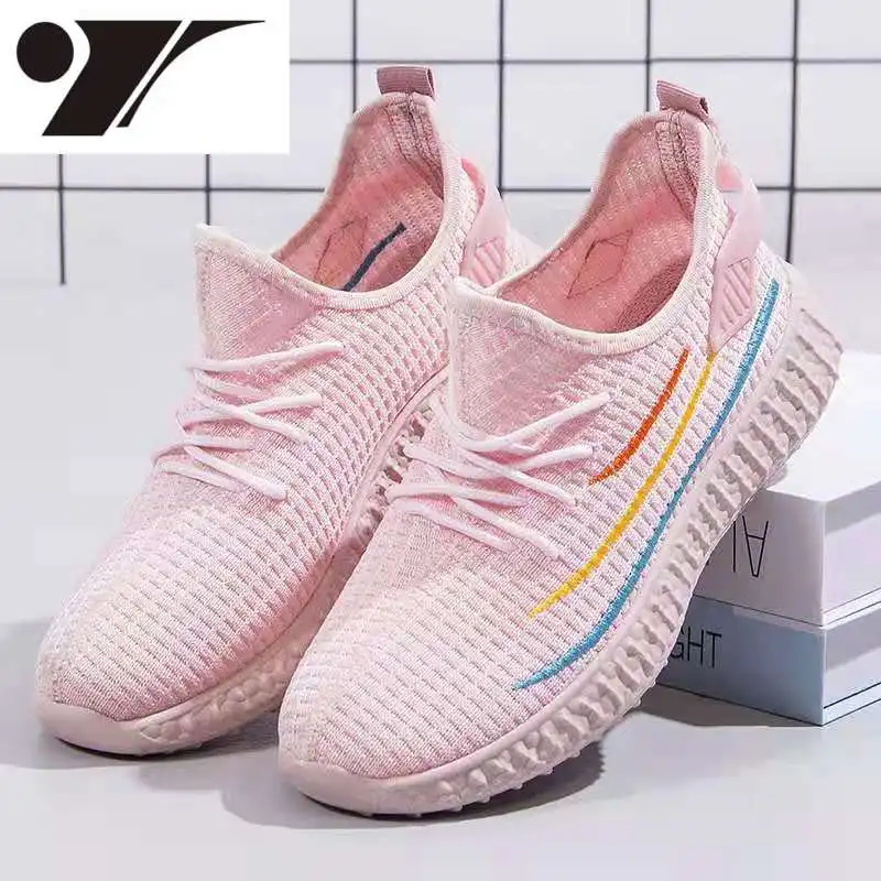 

Women's Thin Shoes Spring and Summer Breathable Shoes Female Student Sports Business Casual Shoes Children Coconut Shoes