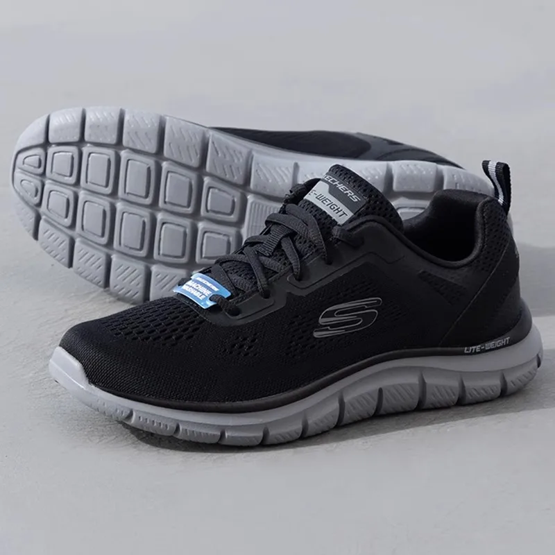 Мужские кроссовки Skechers. Новая летняя модная дышащая повседневная обувь. Легкая