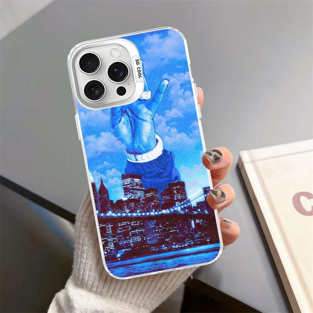 Чехол для телефона Singer Pop Smoke для iPhone 16, 15, 14, 13, 12, 11 Pro Max X XR XSMAX, матовая противоударная задняя крышка (art.: 3920cc041503b) - 3920cc041503b