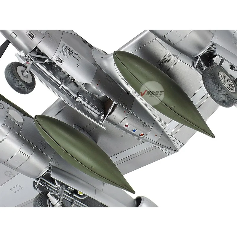 Tamiya 61123 статическая собранная модель масштаб 1/48 для Lockheed P-38J комплект модели
