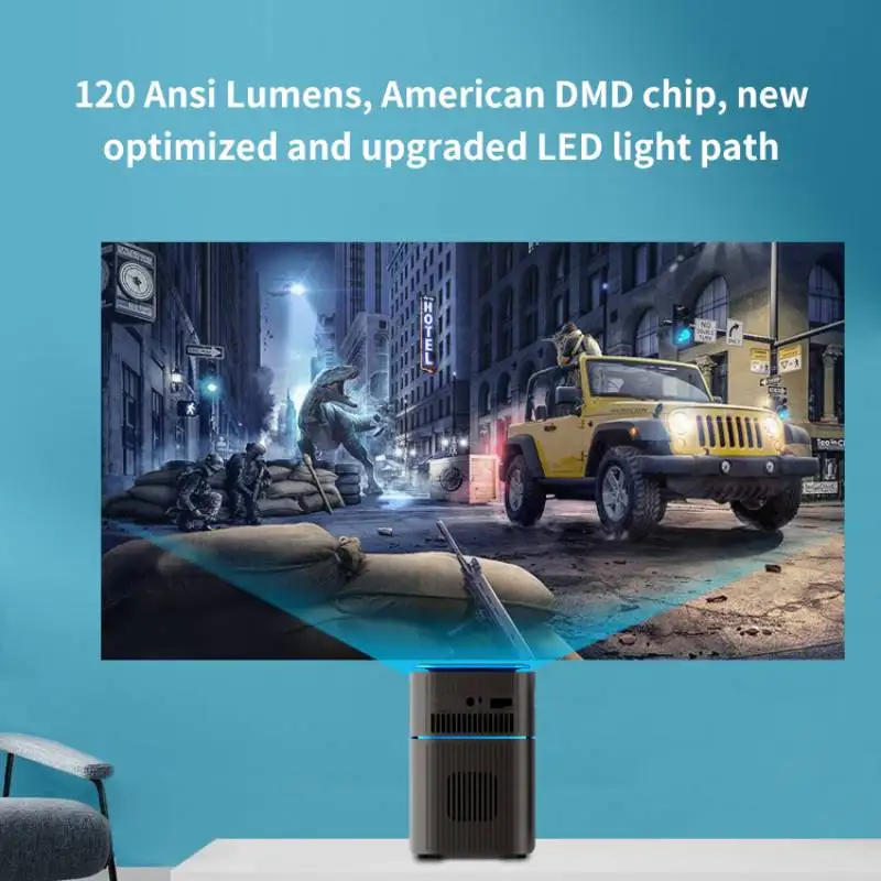 Умный портативный проектор 4K D042Q