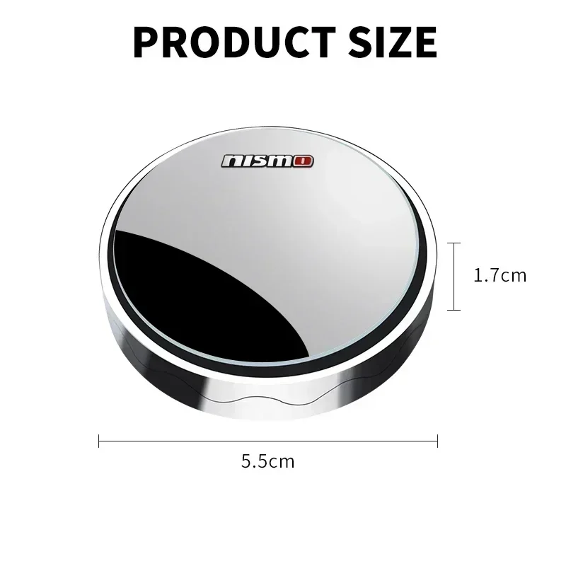 2 шт. автомобильные зеркала для слепых зон в круглой рамке Nissan Nismo Qashqai X-Trail Tiida TIIDA