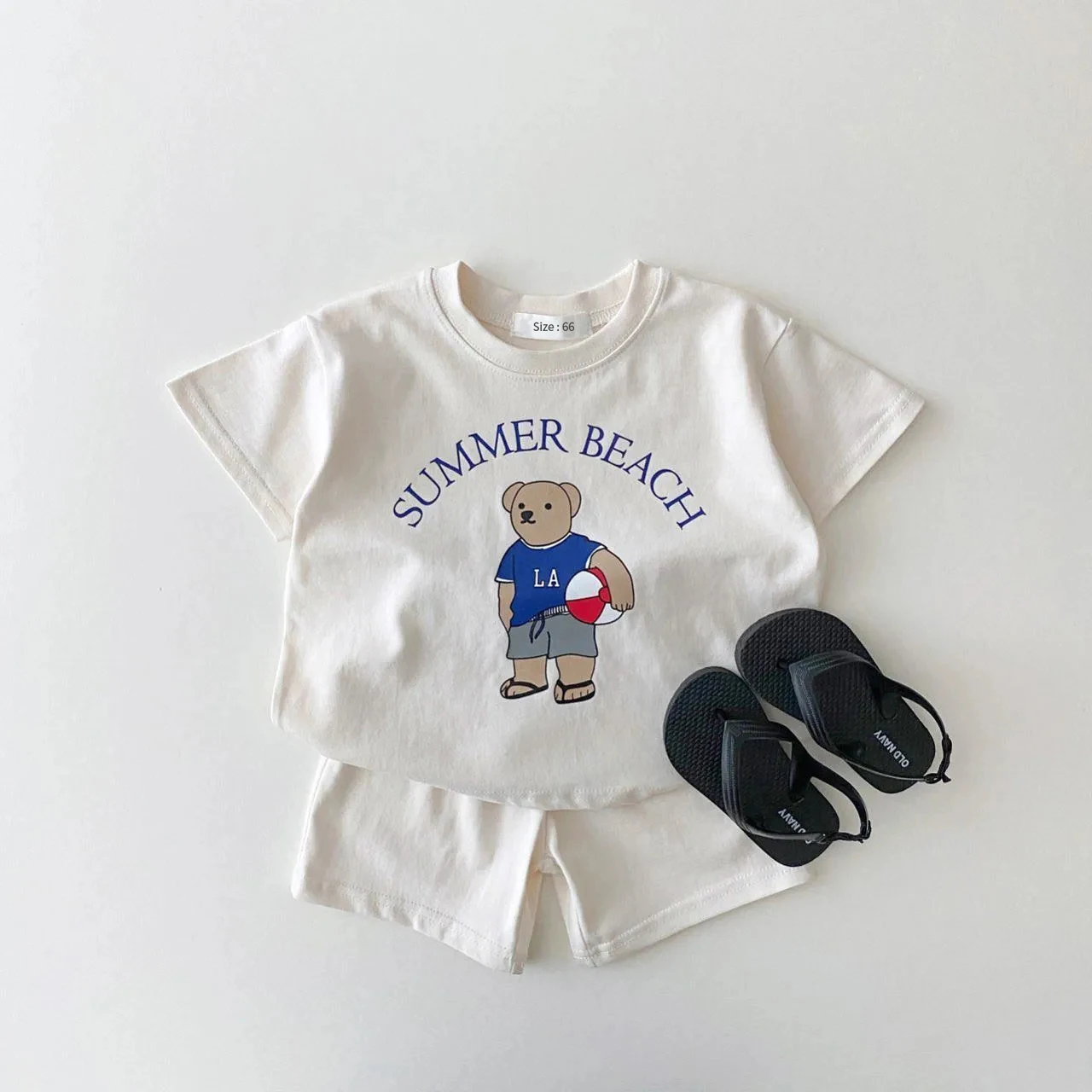 Корейский комплект одежды для маленьких мальчиков 2023 летняя одежда малышей