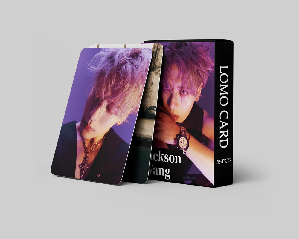 

Kpop Idol 55Pcs/Set Lomo Card New Cruel Jackson Wang GOT7 Photo Card