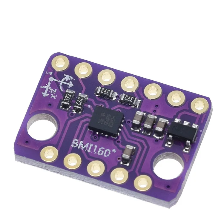 MH-ET LIVE BMI160 GY-BMI160 6DOF 6-осевой гироскоп с акселерометром модуль датчика гравитации IIC I2C SPI коммуникационный протокол 3-5V on.