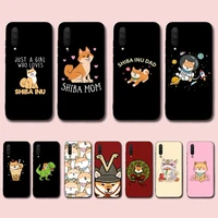 toplbpcs cute cartoon animal shiba inu phone case for xiaomi mi 5 6 8 9 10 lite pro se mix 2s 3 f1 max2 3