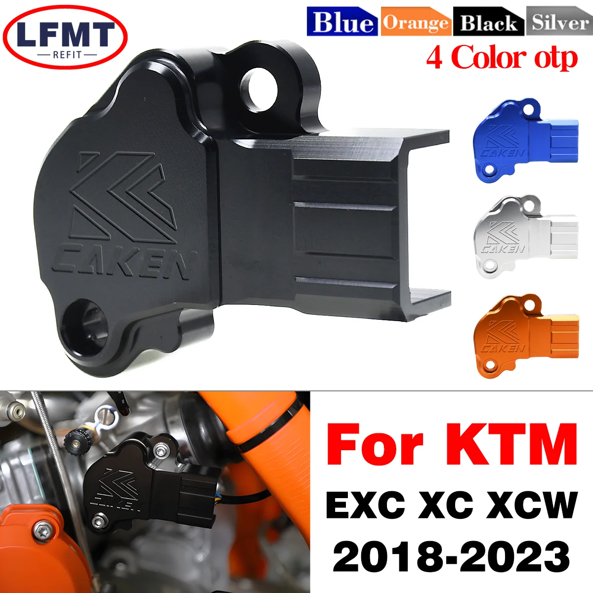 Для KTM EXC XC XCW XC-W 150 250 300 TPI Six Days 2018-2023 мотоциклетный датчик TPS с ЧПУ защитная крышка