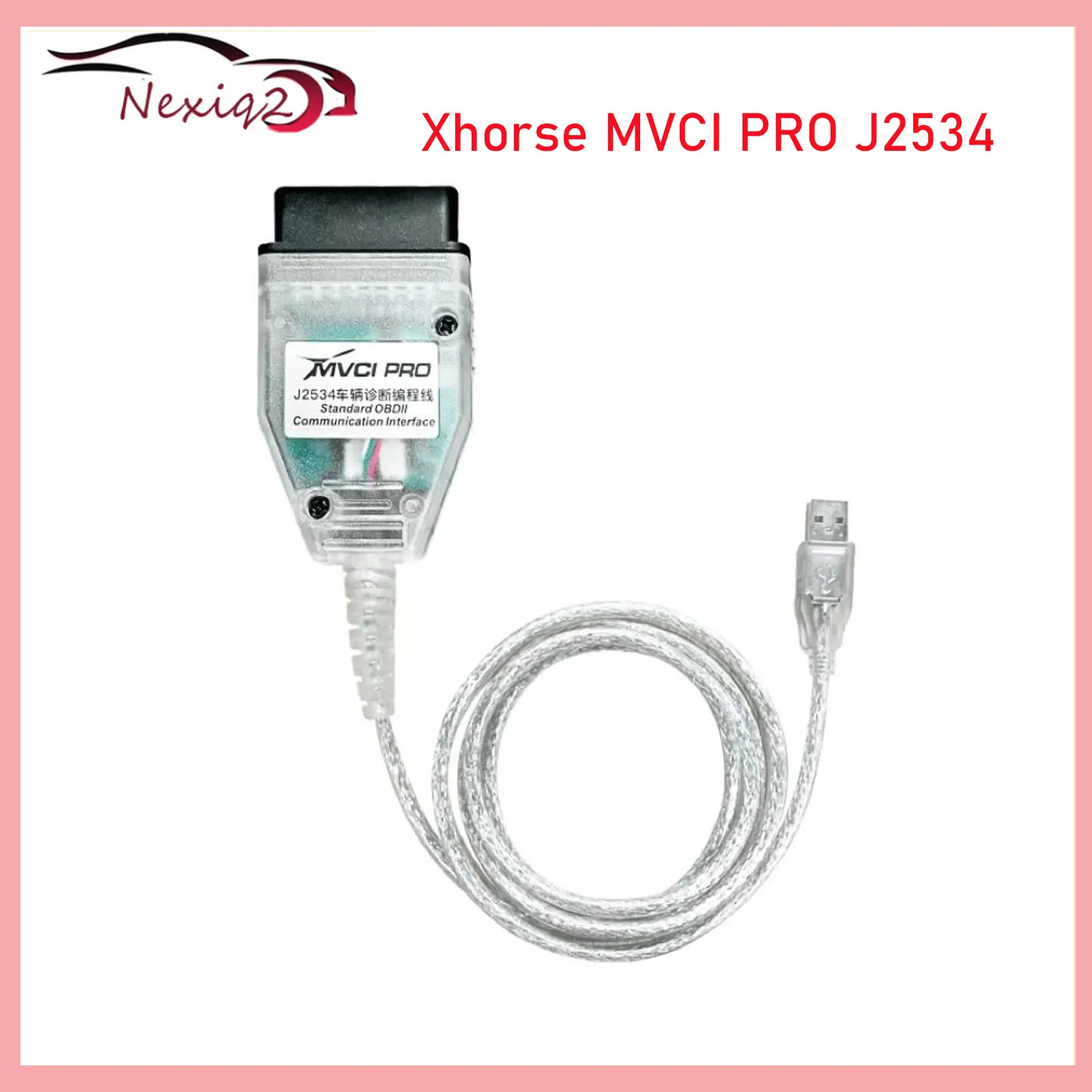 Xhorse MVCI PRO J2534 Автомобильный диагностический кабель для программирования O-DIS/Fo-rd