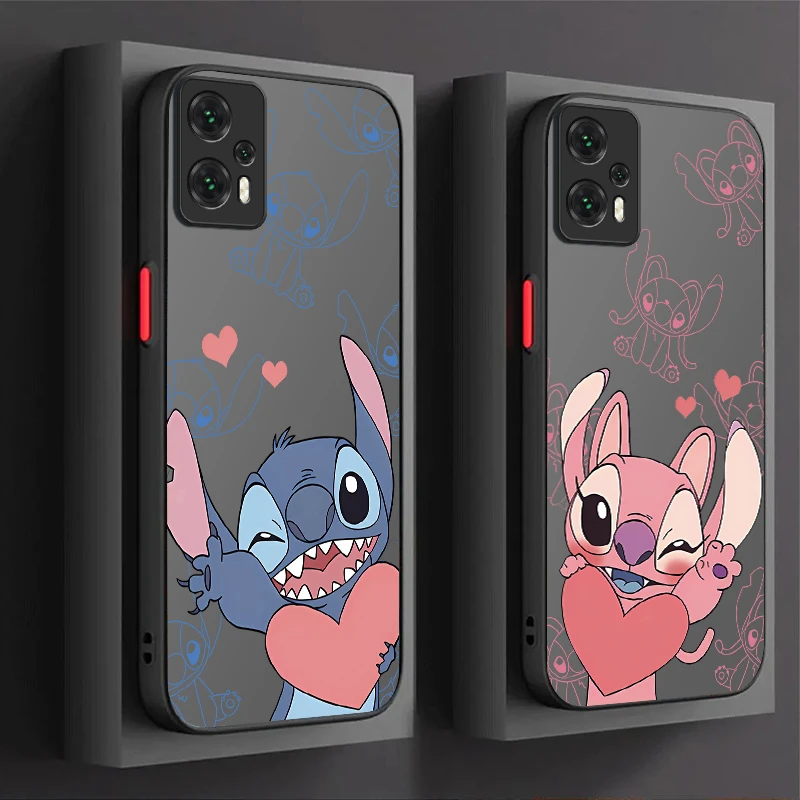 Милый чехол Disney Stitch для Xiaomi POCO M6 Pro 4G C65 X6X3 NFC X4 GT X5 F3 F4 F5 F6 13T 12T 11T 10T 13 12 11 Lite 5G NE Cover