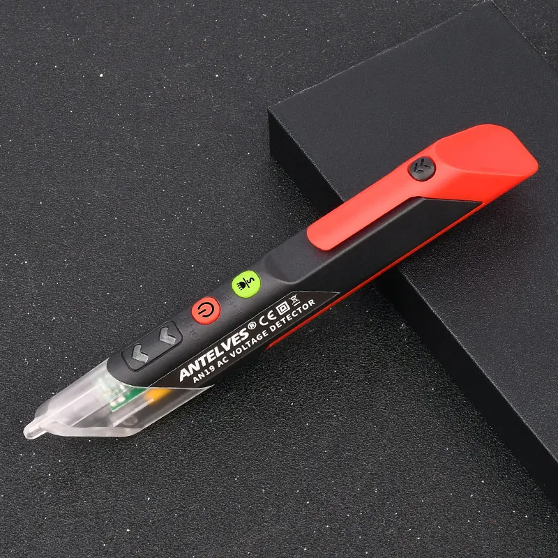 Electrical Tester Non-Contact Voltage Detector Tester Pen Voltage Indicator Smart Breakpoint Finder Live Wire Check