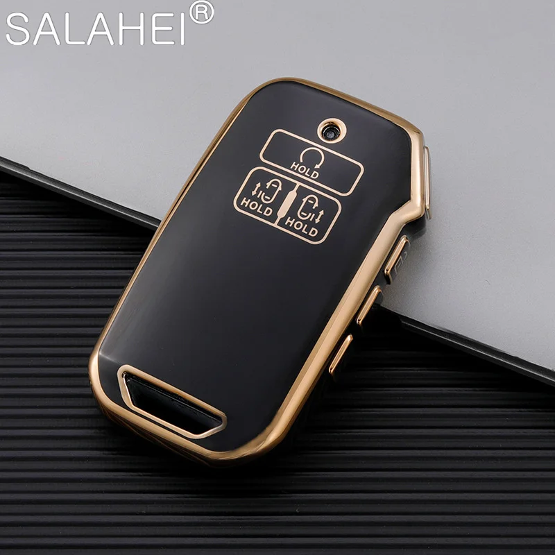 

7 Buttons TPU Car Key Case Full Cover Protection Shell Holder For Kia K5 K3 K4 Sportage Carnival Sedona Smart Remote Accessories