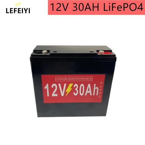 Литий-железо-фосфатные аккумуляторы, 12 В, 12,8 В, 30 Ач