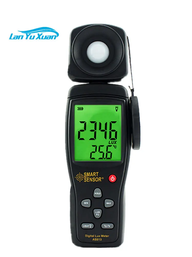 

AS813 high-precision digital illuminance meter LED brightness meter illumination intensity tester lumen meter