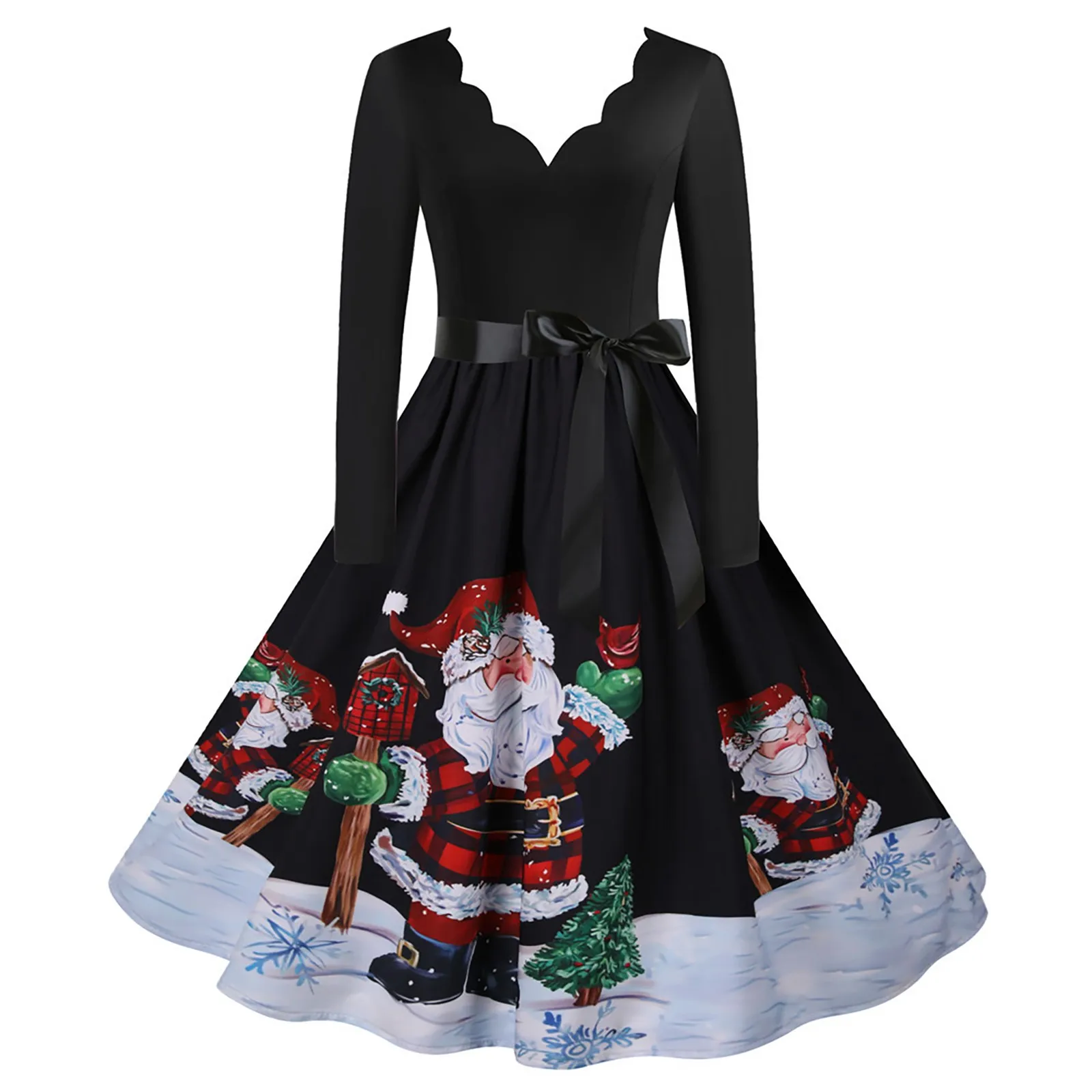 

Женское винтажное платье с длинным рукавом, рождественское вечернее платье домохозяйки в стиле 1920-х годов для выпускного вечера, элегантное и красивое женское платье, платья для женщин