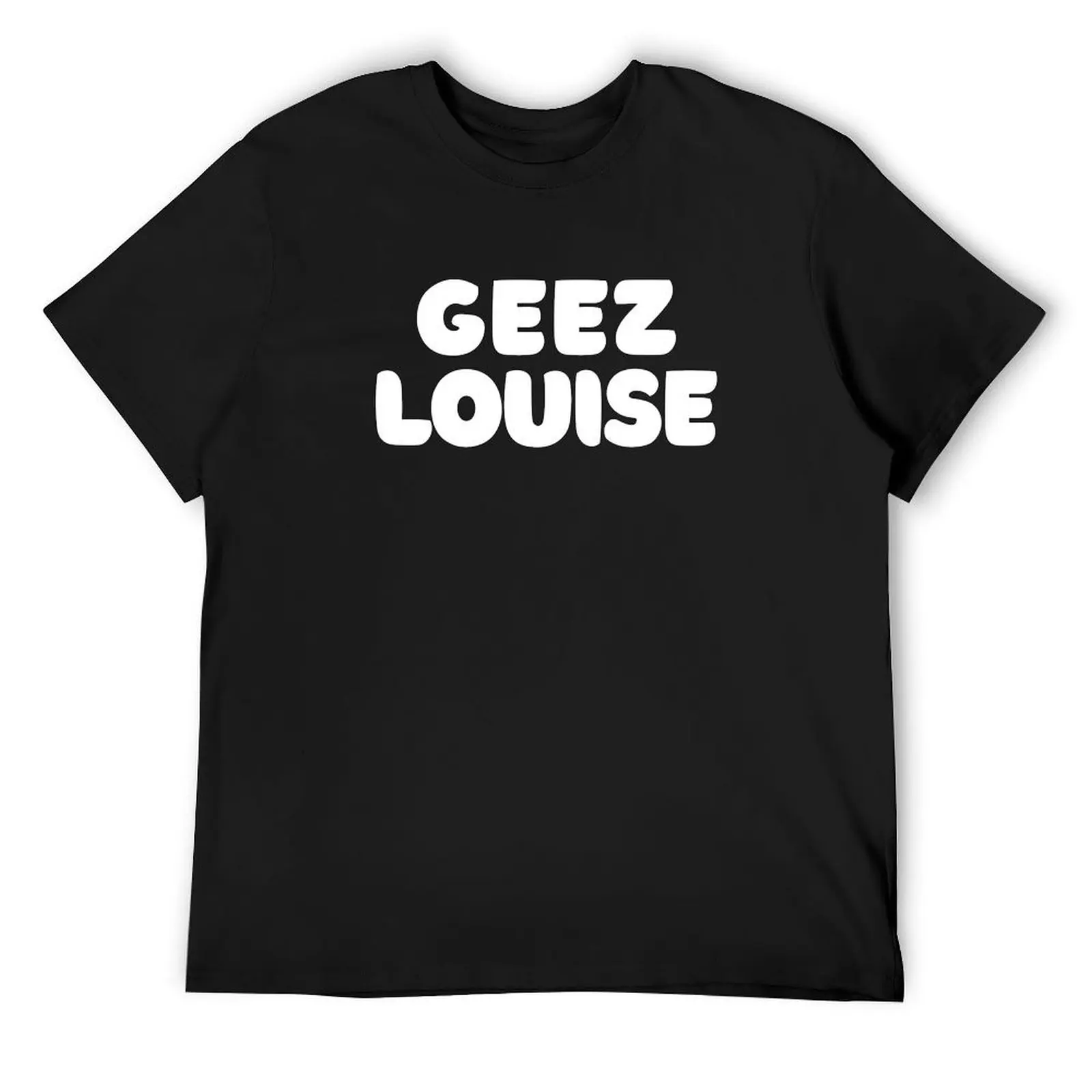 Фото Футболка Geez Louise, футболки с рисунком рэпера, аниме вещи, фигурки аниме, таможенный дизайн, комплект мужских футболок №1