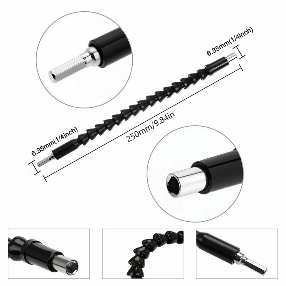 

Accessories Drill Bit Flexible Angle Bit 105 Degree Adapter Connector Extension Magnetic Power Tools Right Angle